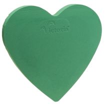 Product Floral foam heart 38×36.5cm wet floral foam green 2 pieces
