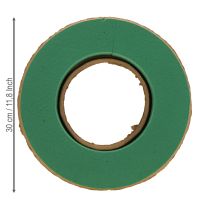 Product Floral foam wreath wet floral foam on cardboard Ø30cm 2 pcs