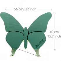 Product Floral foam figure butterfly with stand 56cm x 40cm