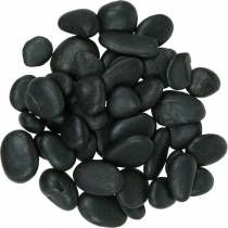 River Pebbles Natural Black 2-3cm 1kg