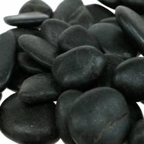 River Pebbles Natural Black 2-3cm 1kg