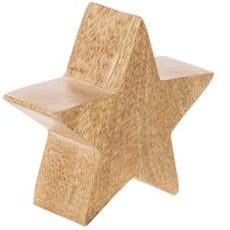 Product Decorative Star Figurine, Tabletop Decoration, 10cm, 3 Pieces