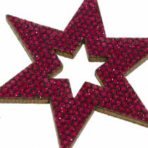 Product Scattered decoration star purple 3-5cm 48pcs