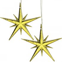Christmas decoration star pendant Golden W11.5cm 16pcs