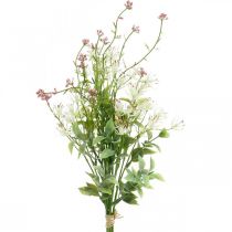 Spring bouquet artificial pink, white, green artificial flower bouquet H43cm