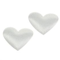 Product Scatter Decoration Hearts White 14mm 800 Pcs