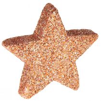Product Scatter decoration Christmas stars scattered stars pink Ø4/5cm 40pcs