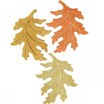 Table decoration autumn fall leaves scatter decoration leaves 4cm 72p