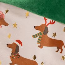 Product Christmas stocking with dachshund motif, 50cm