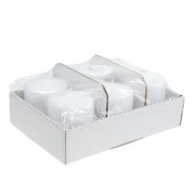 Product Pillar Candle 100/80 White 6 Pcs