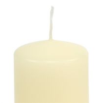 Pillar candle 150/60 cream 8pcs