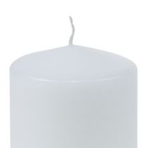 Product Pillar Candle 150/80 White 6 Pcs