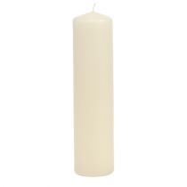 Pillar candle 200/50 cream 12pcs
