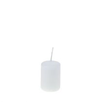 Pillar candle 60/40 white 24pcs