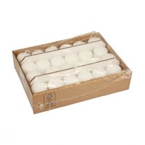 Product Pillar candles white Advent candles small candles 60/40mm 24 pcs