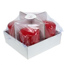 Product Pillar candles 130/100 red 4 pcs