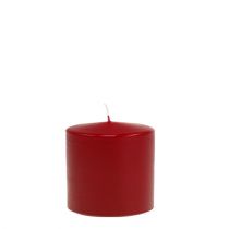 Product Pillar candles 80/80 old red 6 pcs