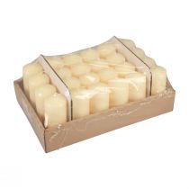 Product Pillar candles cream Advent candles candles 100/50mm 24 pcs