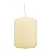 Product Pillar candles cream Advent candles small 70/50mm 24 pcs