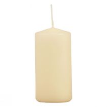 Product Pillar candles cream Advent candles candles 100/50mm 24 pcs