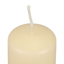 Product Pillar candles cream Advent candles candles 100/50mm 24 pcs