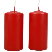 Product Pillar candles H100 Ø50cm red candles 12pcs