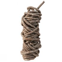 Product Stylo cord felted sheep&#39;s wool brown 10mm 15m