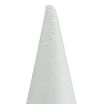 Product Styrofoam cone white 14cm x 7cm 10pcs