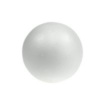 Product Styrofoam ball Ø10cm white 5pcs