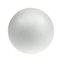 Product Polystyrene ball Ø25cm white