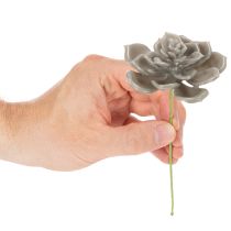 Product Artificial succulent wax artificial plant with wire 8cm 8pcs