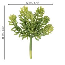 Product Artificial succulent flower for low-maintenance design of living and office spaces, 15cm, 5 pieces
