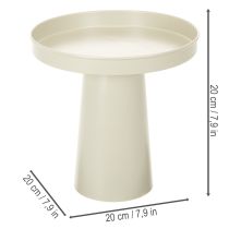 Product Tray stand, decorative plate for candles and figurines, 20cm