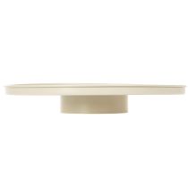 Product Decorative metal flower plate, round, 41 cm, table display