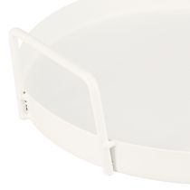 Product Tray with practical handles, vintage look, for versatile decorating ideas with flowers and natural materials, 30cm