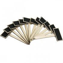 Product Wooden plant markers, table decorations for weddings, 12 pieces