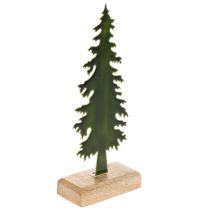 Product Decorative Christmas tree on a wooden stand, 26cm