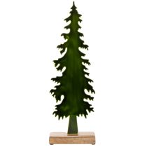 Product Decorative Christmas tree on a wooden base, table decoration, Christmas, 46cm