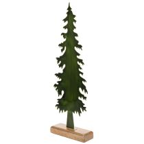Product Decorative Christmas tree on a wooden base, table decoration, Christmas, 46cm
