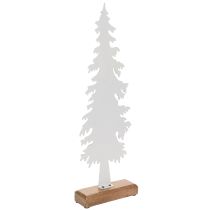 Product Decorative Christmas tree on a wooden base, table decoration, Christmas, 46cm