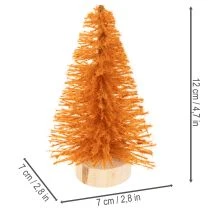 Product Miniature artificial Christmas tree for table decoration, 12cm, 6 pieces