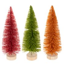 Product Artificial Christmas tree, decorative tree for table decoration, 31cm, 3 pieces