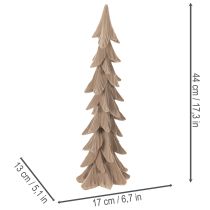 Product Small flocked decorative Christmas tree, table decoration, 44cm