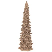 Product Decorative flocked Christmas tree for winter decoration, 34cm