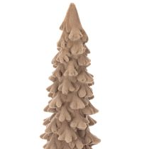 Product Decorative flocked Christmas tree for winter decoration, 34cm