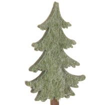 Product Decorative Christmas tree on a stick for planters and tall arrangements, 45cm, 6 pieces