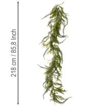 Product Artificial pine branch garland with cones for Advent decoration 218cm