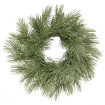 Product Artificial pine wreath, 30 cm, Christmas decoration, fir green, door wreath, Advent wreath