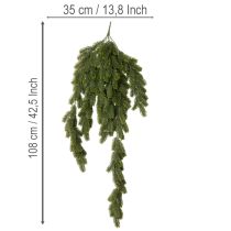Product Artificial fir branch for Christmas table decoration 108cm