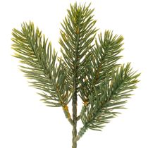 Product Artificial green fir branch for winter decorations, 25cm, 24 pieces